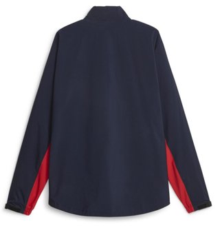 Puma DryLbl Rain herr regnjacka, navy blazer/strong red