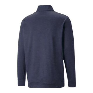 Puma Cloudspun Colorblock 1/4 Zip herr tröja, navy blazer