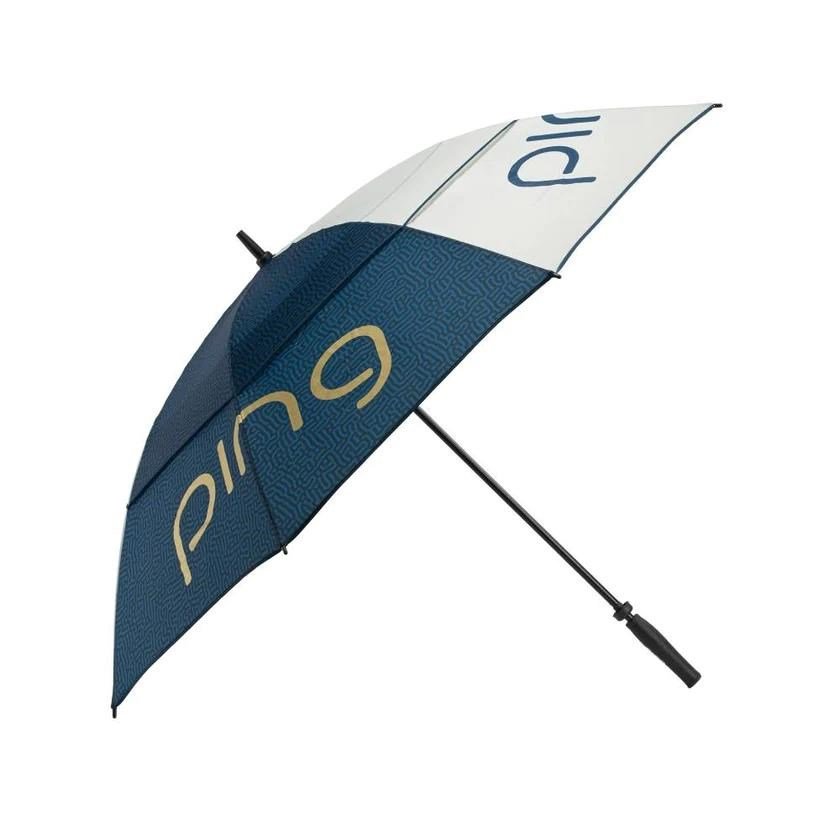 PING Golf Ping G Le3 Double Canopy damgolfparaply 62", navy/guld