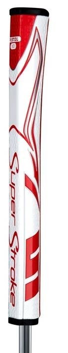 SuperStroke Zenergy Tour 2.0 putter grip, vit/röd