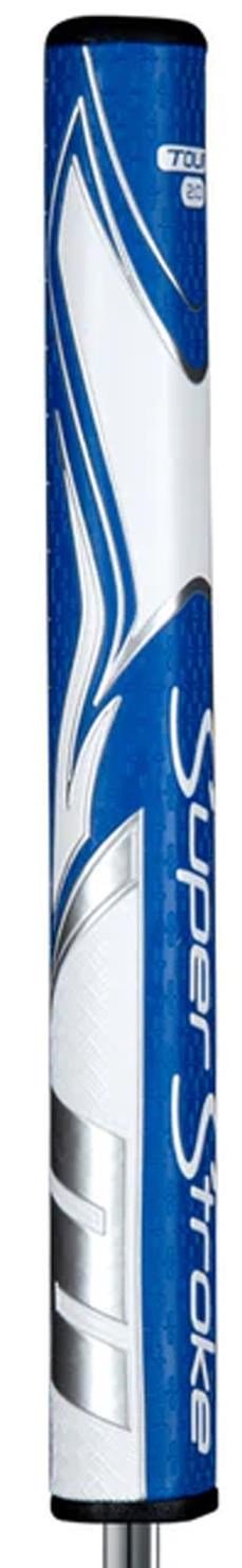SuperStroke Zenergy Tour 2.0 putter grip, blå/vit