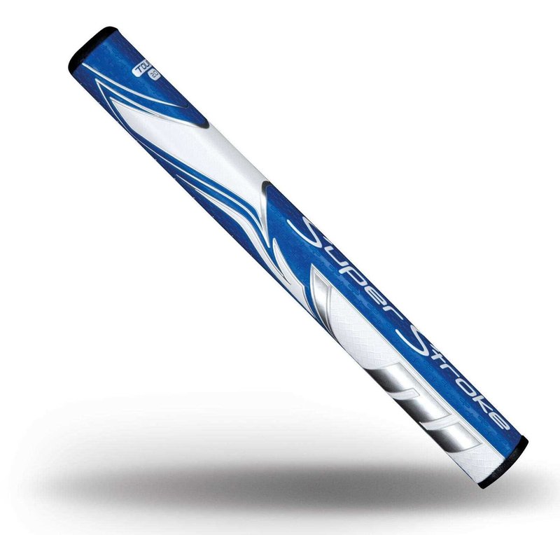 SuperStroke Zenergy Tour 2.0 putter grip, blå/vit