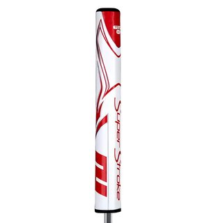 SuperStroke Zenergy Tour 3.0 putter grip, vit/röd