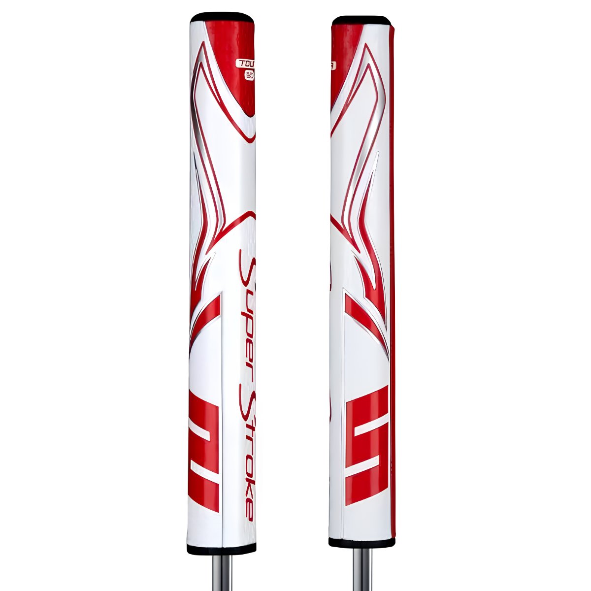 SuperStroke Zenergy Tour 3.0 putter grip, vit/röd