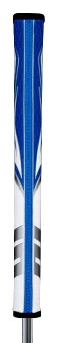 SuperStroke Zenergy Pistol GT Tour putter grip, blå/vit