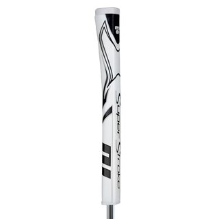 SuperStroke Zenergy Claw 1.0 putter grip, vit/svart