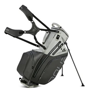 Big Max AQUA Hybrid 4 stand bag, grey/silver(black)