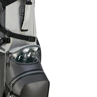 Big Max AQUA Hybrid 4 stand bag, grey/silver(black)