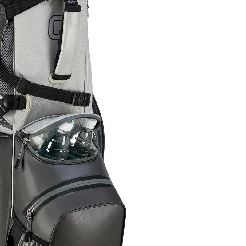 Big Max AQUA Hybrid 4 stand bag, grey/silver(black)