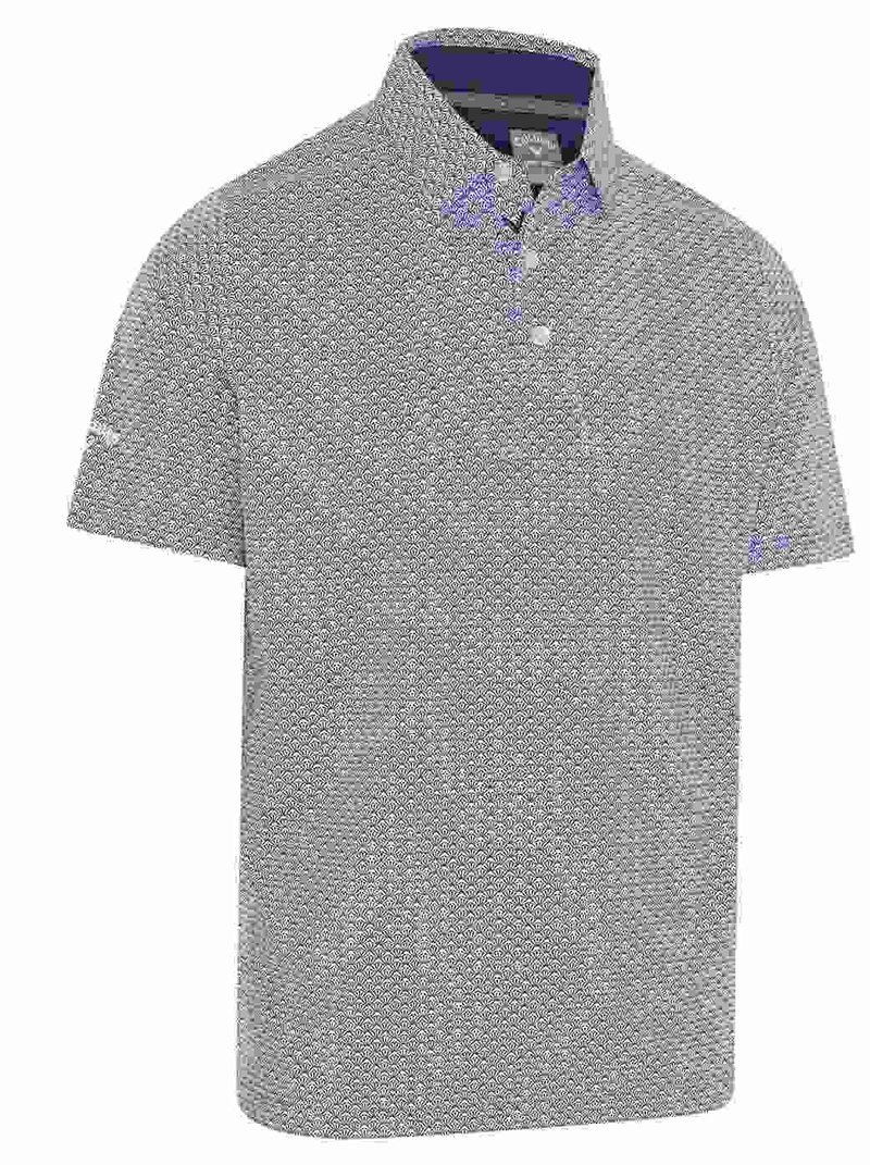 Callaway All Over Trademark herr polo, peacoat