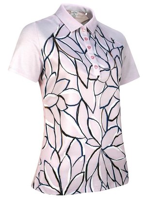 Callaway Linear Floral dampolo, pink nectar