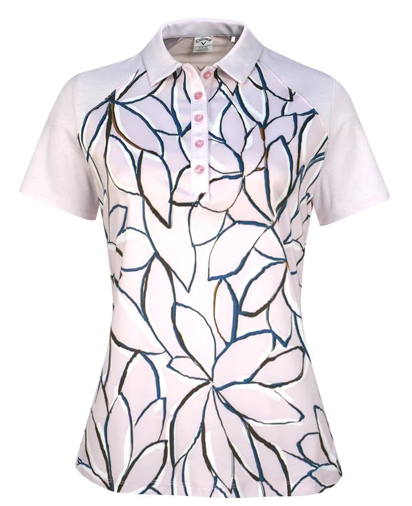 Callaway Linear Floral dampolo, pink nectar
