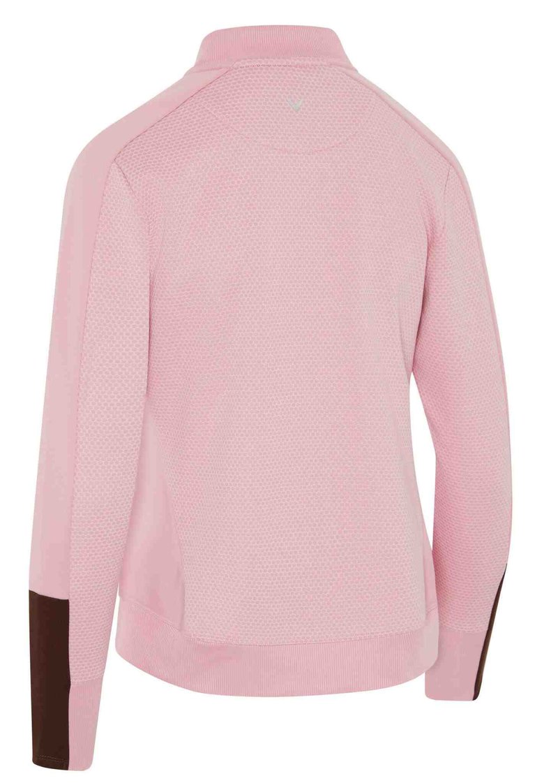 Callaway Heathered Fleece damtröja, pink nectar