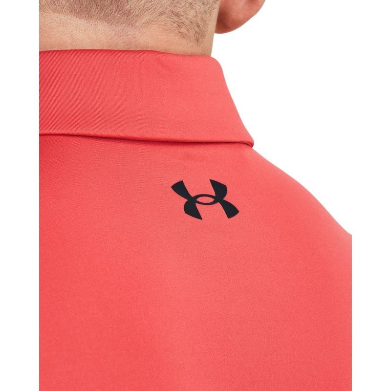 Under Armour T2G herr polo, venom red