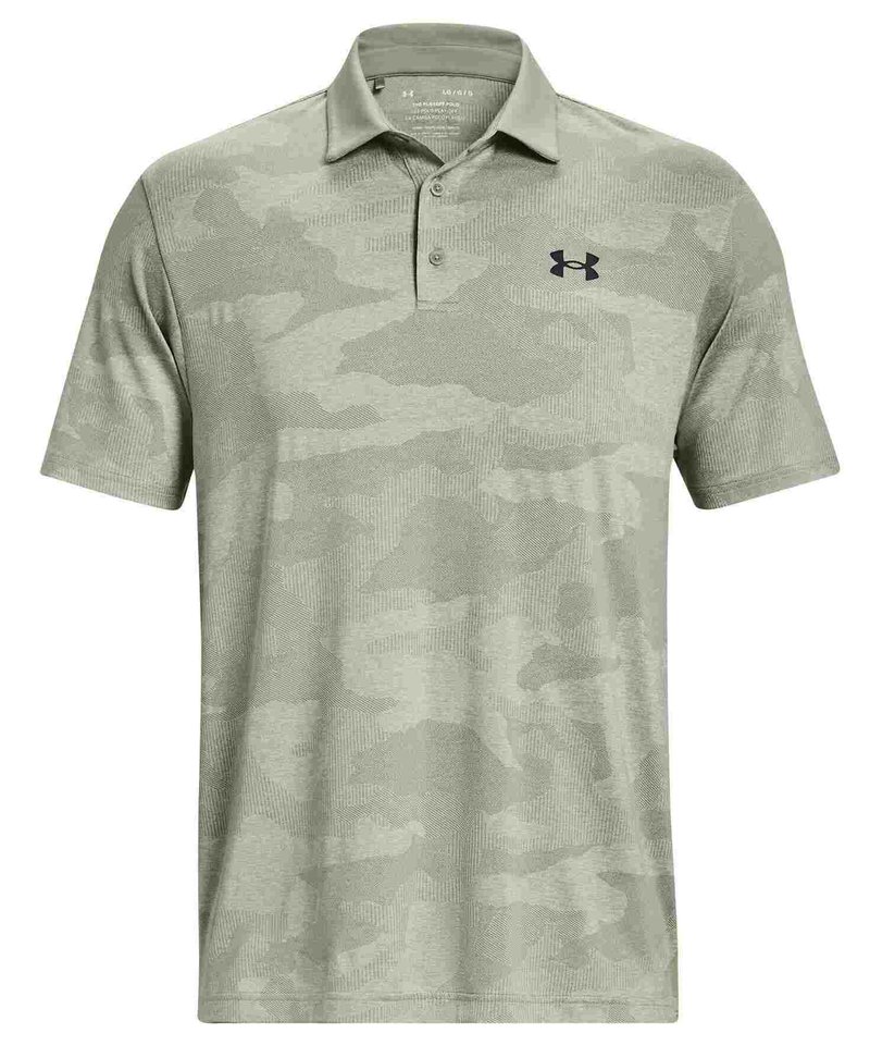 Under Armour Playoff Camo Jacquard herr polo, grove green