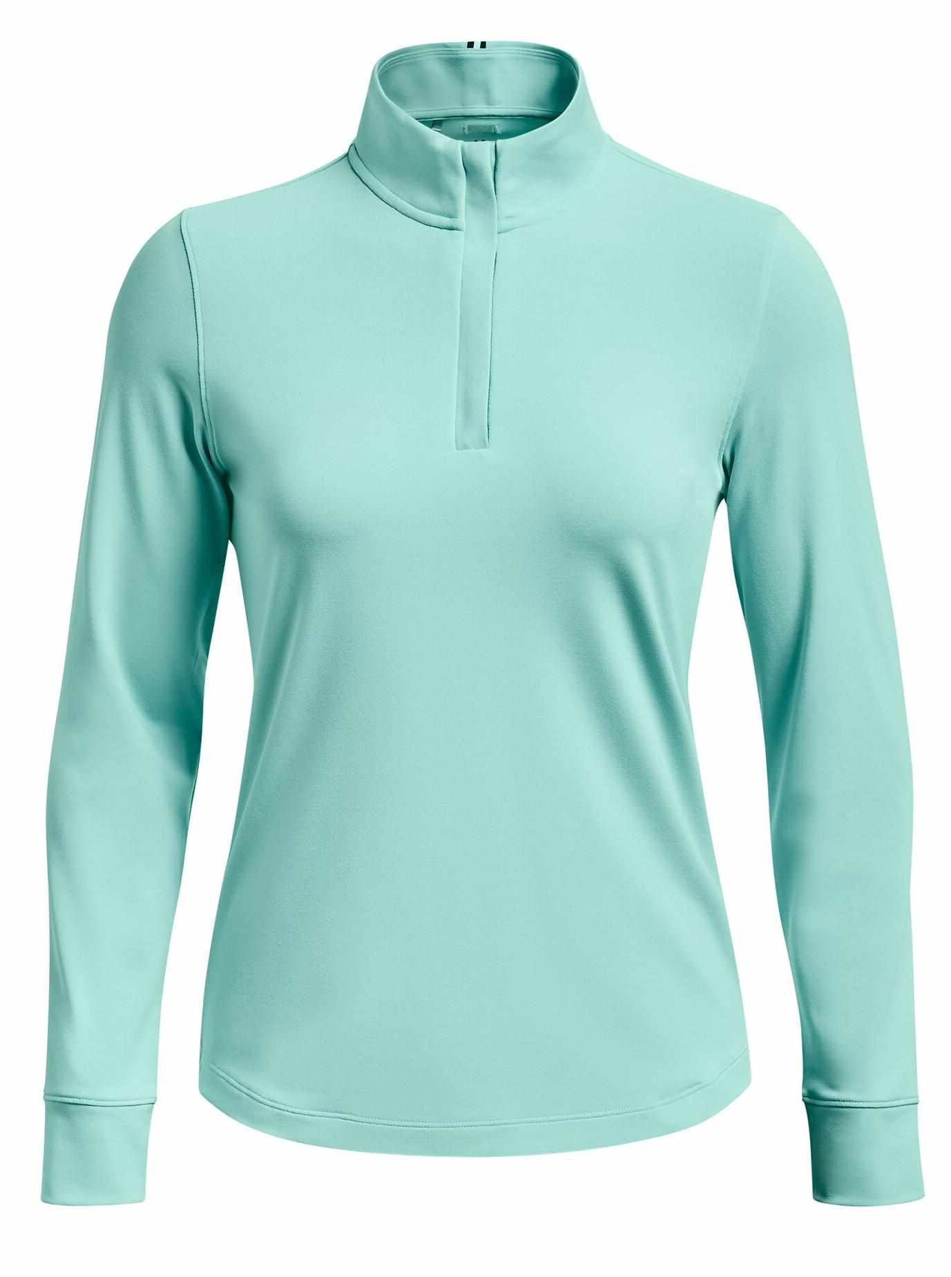 Under Armour Playoff 1/4 Zip damtröja, neo turquoise