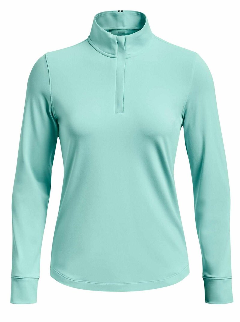 Under Armour Playoff 1/4 Zip damtröja, neo turquoise