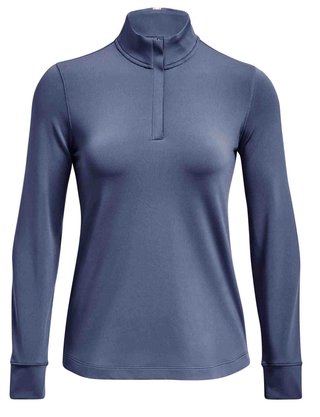 Under Armour Playoff 1/4 Zip dam sweatshirt, hushed blue