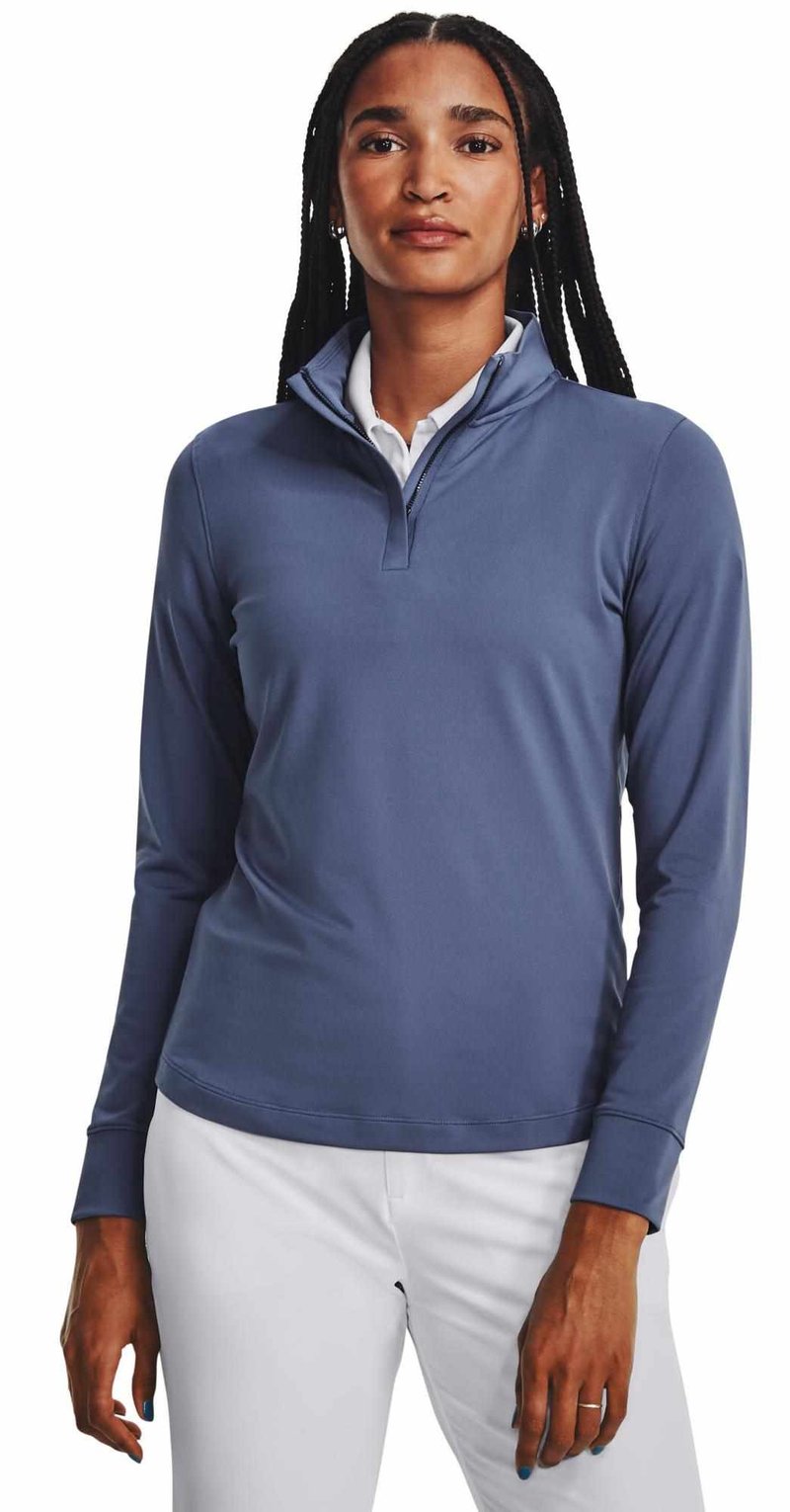 Under Armour Playoff 1/4 Zip dam sweatshirt, hushed blue