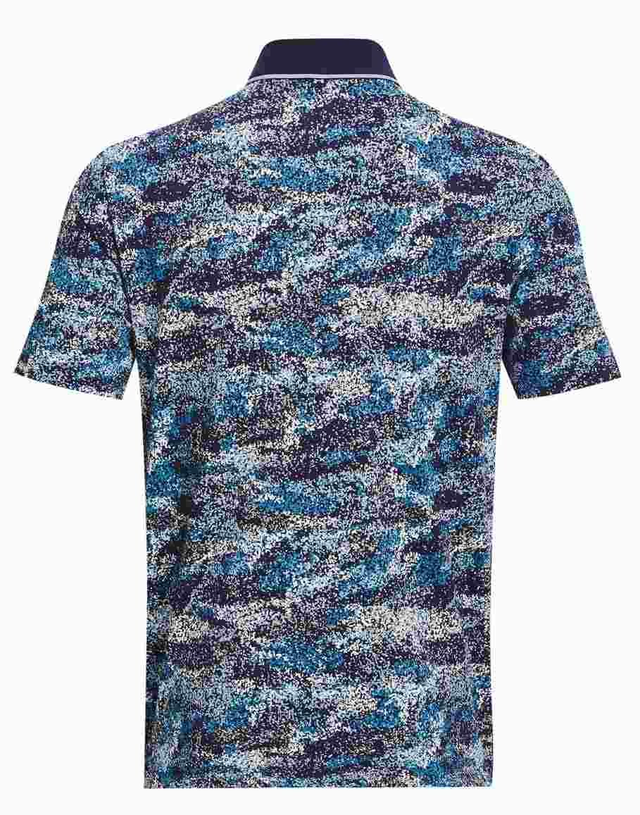Under Armour Iso-Chill Edge herr polo, midnight navy/blizzard