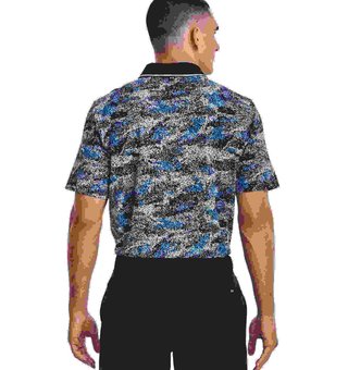 Under Armour Iso-Chill Edge herr polo, midnight navy/blizzard