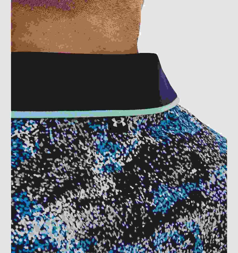 Under Armour Iso-Chill Edge herr polo, midnight navy/blizzard