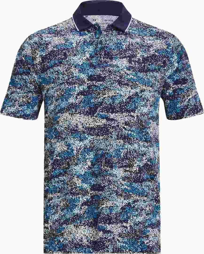 Under Armour Iso-Chill Edge herr polo, midnight navy/blizzard