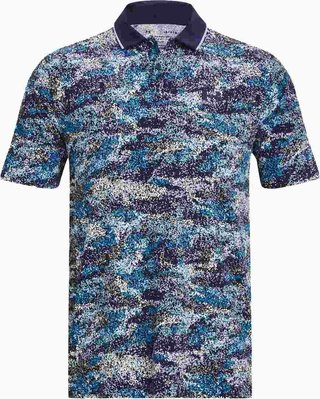 Under Armour Iso-Chill Edge herr polo, midnight navy/blizzard