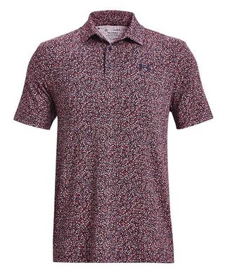 Under Armour Playoff 3.0 Printed herr polo, navy