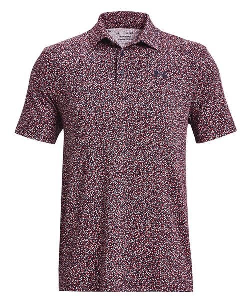 Under Armour Playoff 3.0 Printed herr polo, navy