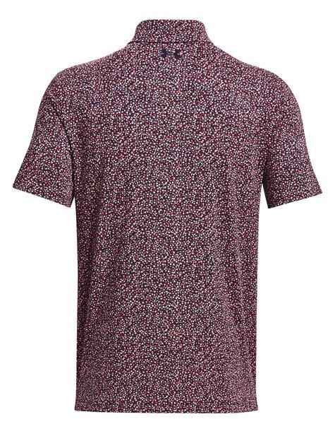 Under Armour Playoff 3.0 Printed herr polo, navy