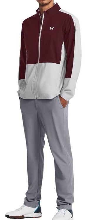 Under Armour Stormproof 3.0 herr jacka, dark maroon/mod gray