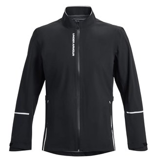 Under Armour Stormproof Cloudstrike herr jacka, svart/vit