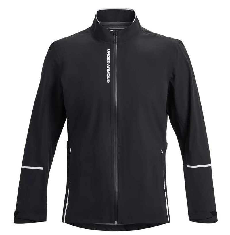 Under Armour Stormproof Cloudstrike herr jacka, svart/vit