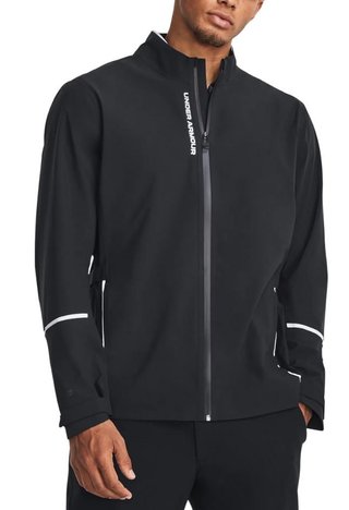 Under Armour Stormproof Cloudstrike herr jacka, svart/vit