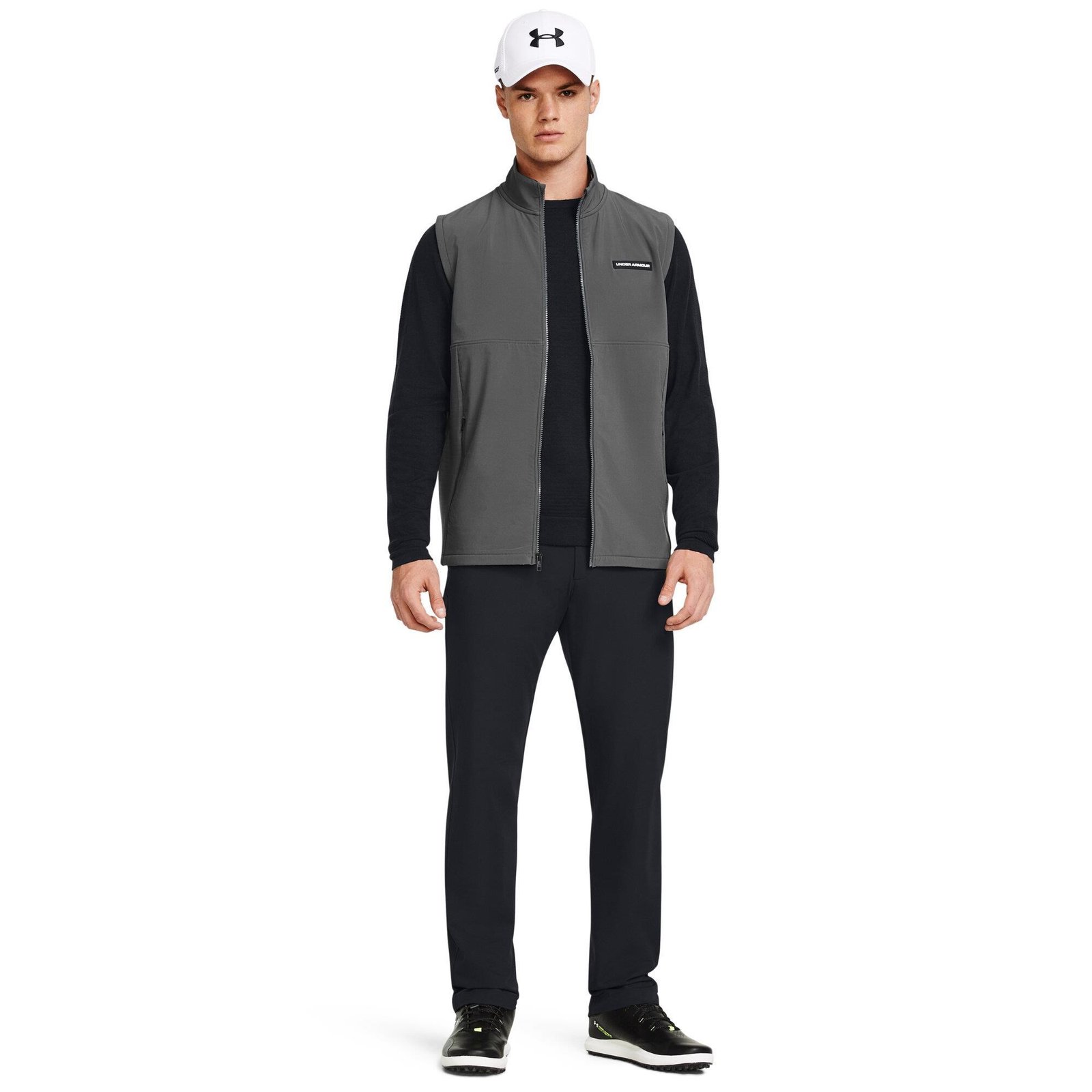 Under Armour Storm Daytona herr vest, castelrock/white