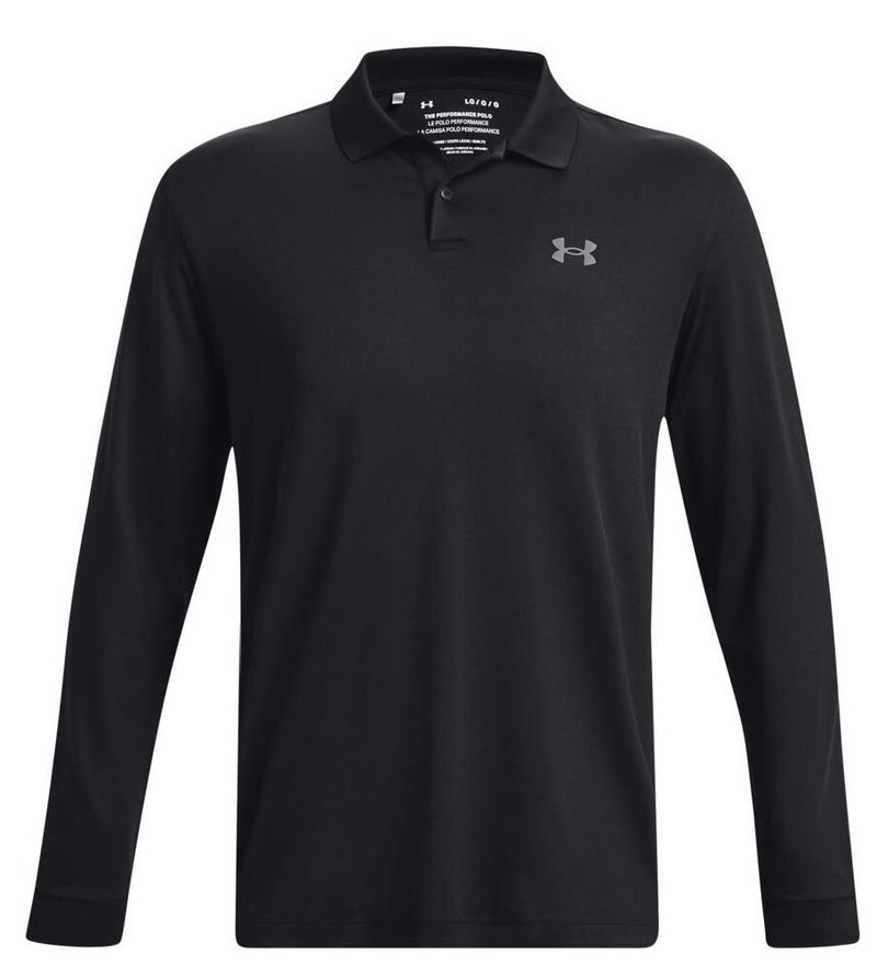 Under Armour Performance 3.0 långärmad herr t-shirt, svart