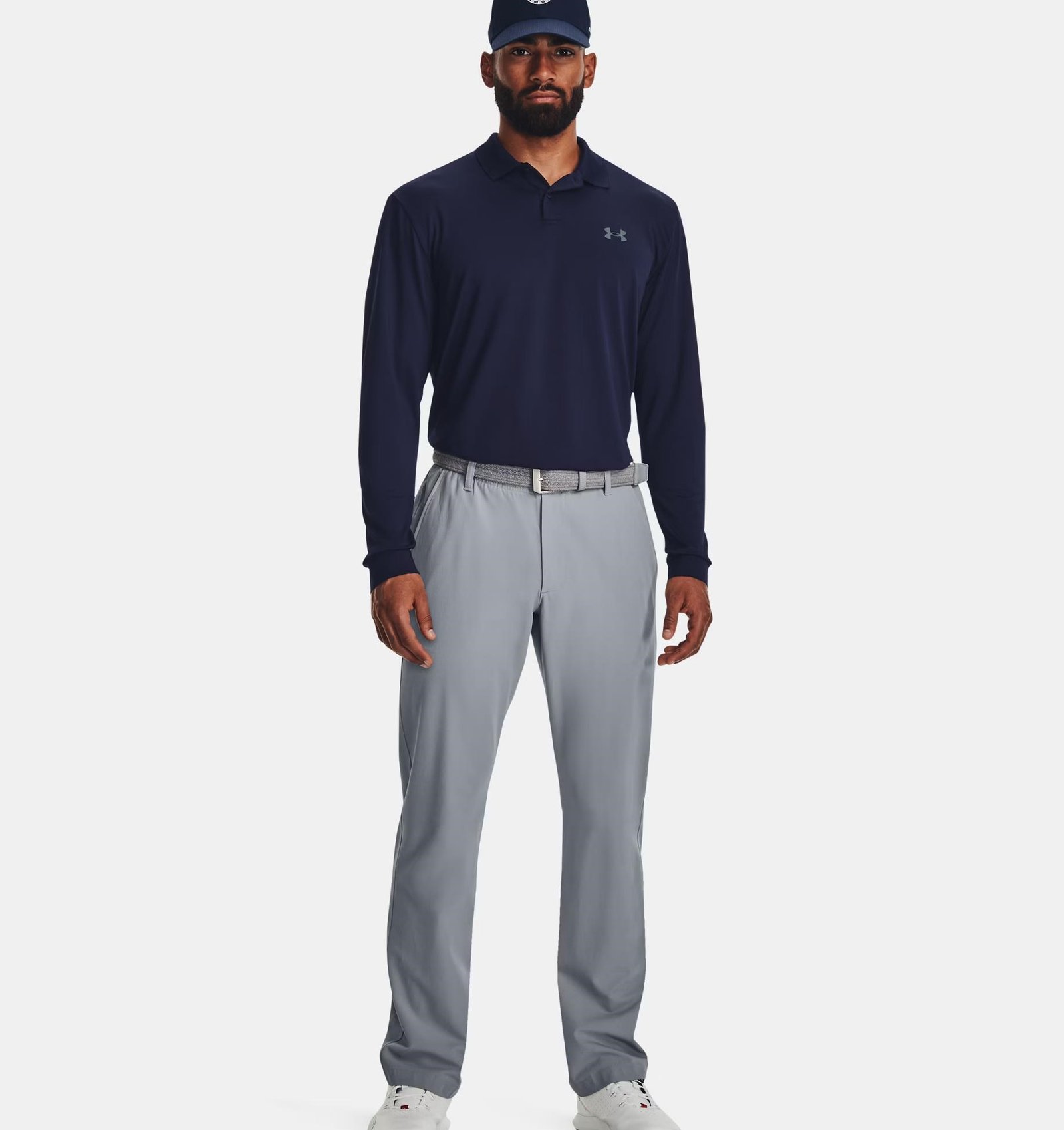 Under Armour Matchplay Long Sleeve herr t-shirt, navy