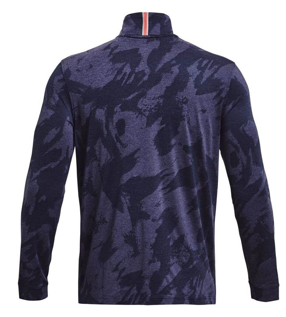 Under Armour Playoff Jacquard 1/4 Zip herr sweatshirt, navy