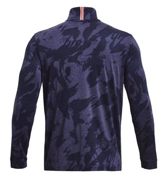 Under Armour Playoff Jacquard 1/4 Zip herr sweatshirt, navy