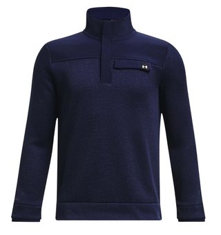 Under Armour Sweaterfleece 1/2 Zip junior sweatshirt, navy