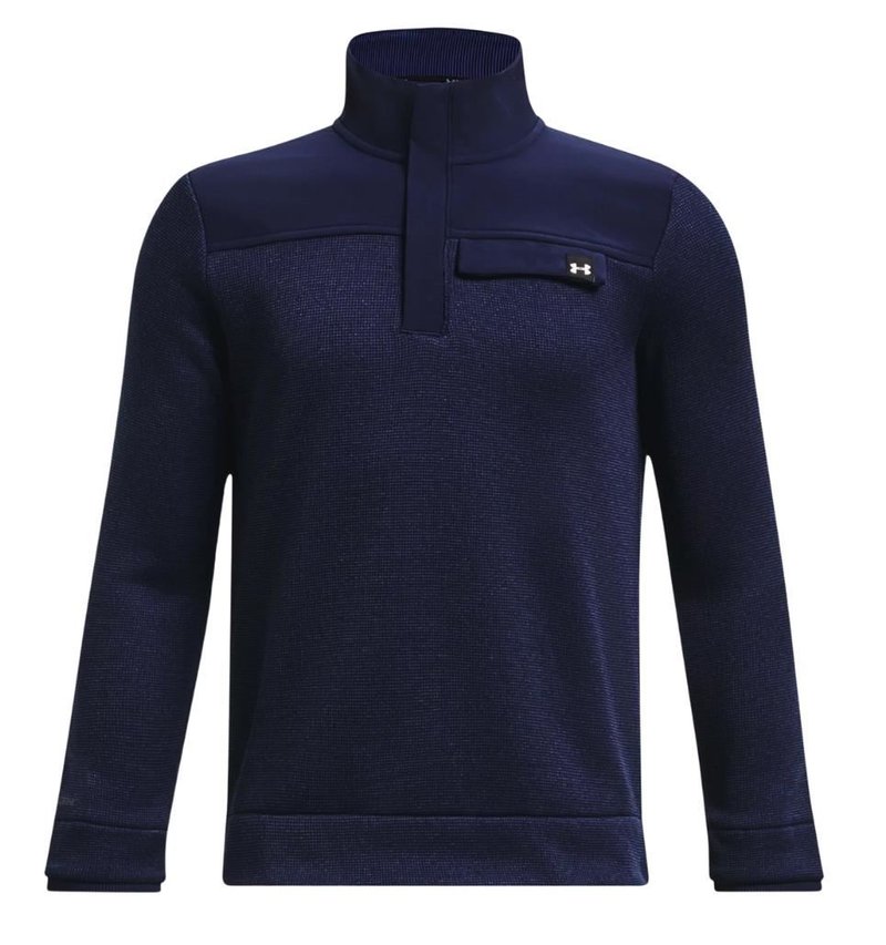 Under Armour Sweaterfleece 1/2 Zip junior sweatshirt, navy