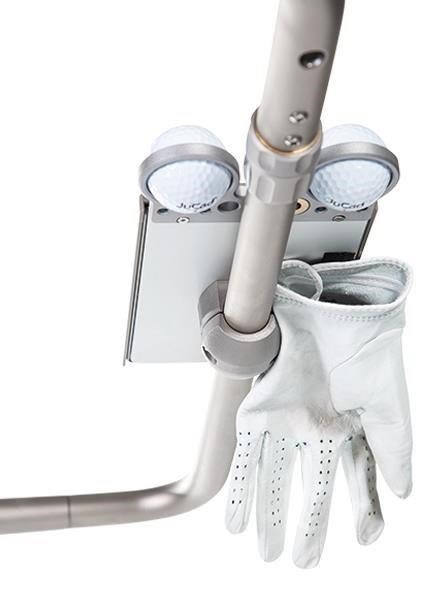 JuCad GRP scorekortshållare, titanium/grön