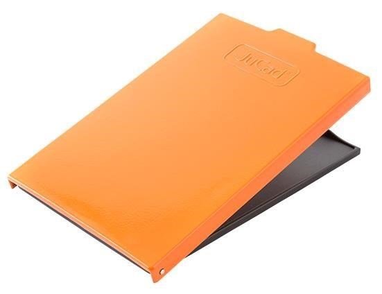 JuCad GRP scorekortshållare, titanium/orange