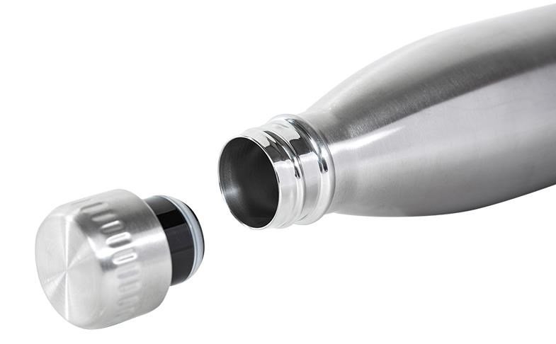 JuCad JuCad Stainless Steel Insulated Bottle, silver
