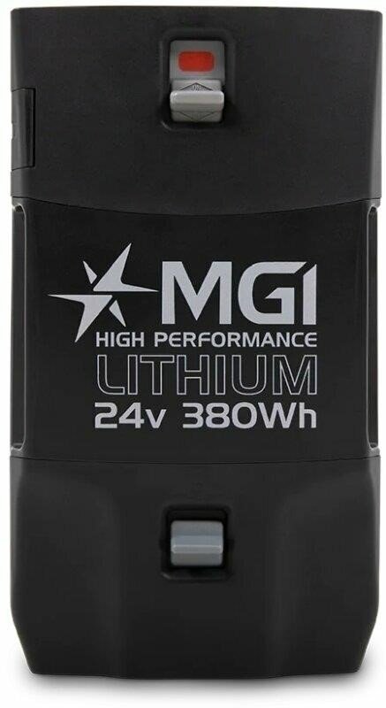 MGI AI Navigator GPS+ elektrisk vagn, svart