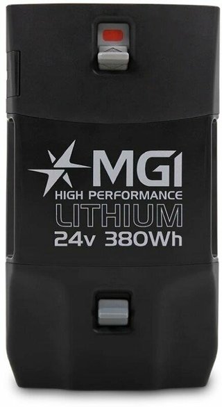 MGI AI Navigator GPS+ elektrisk vagn, svart