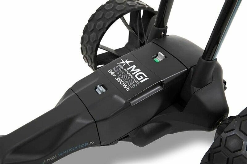 MGI AI Navigator GPS+ elektrisk vagn, svart