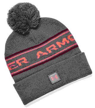 Under Armour Halftime Pom herrmössa, pitch gray/dark moon
