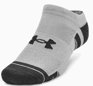 Under Armour Performance Tech unisex strumpor (3 par), mod gray